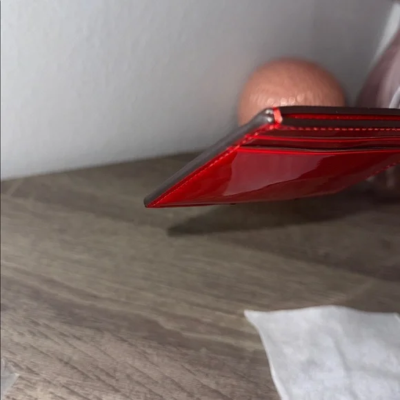 Kate Spade Glossy Red Card Case - Picture 8 of 10